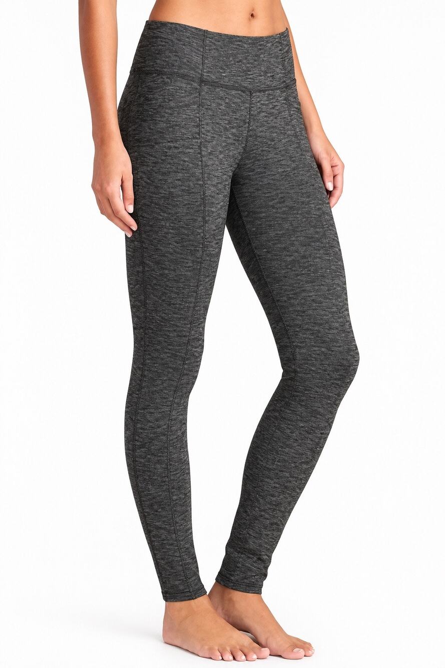 Athleta Metro High Rise Space Dye Leggings Gray Women’s Size Small